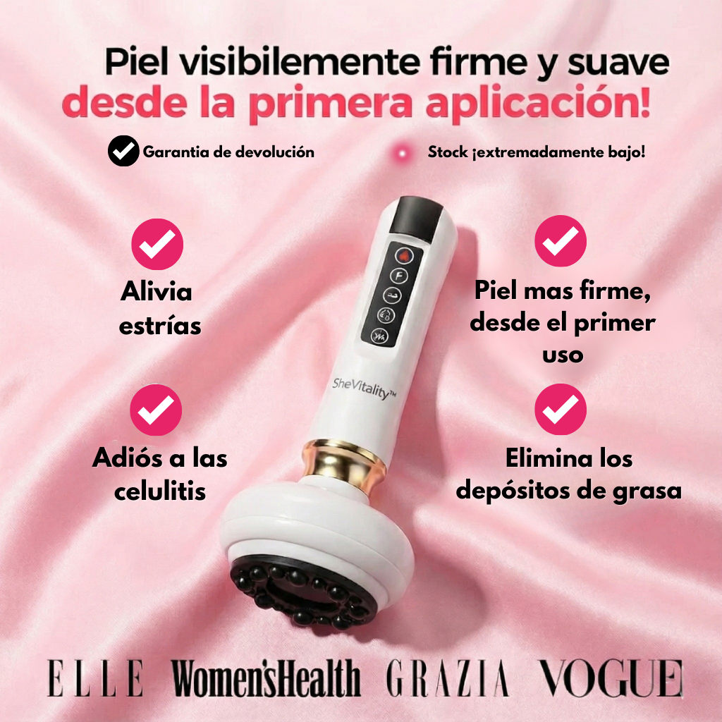 SheVitality™ | Tratamiento Anticelulitis