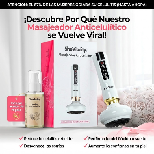 SheVitality™ | Tratamiento Anticelulitis
